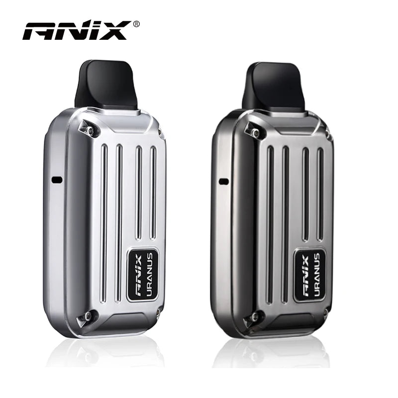 Kit vaporizzatore Vape per erbe secche originale Anix Urano Batteria da 2200 mAh con cappuccio magnetico per camera SS304 Display OLED Sigaretta elettronica