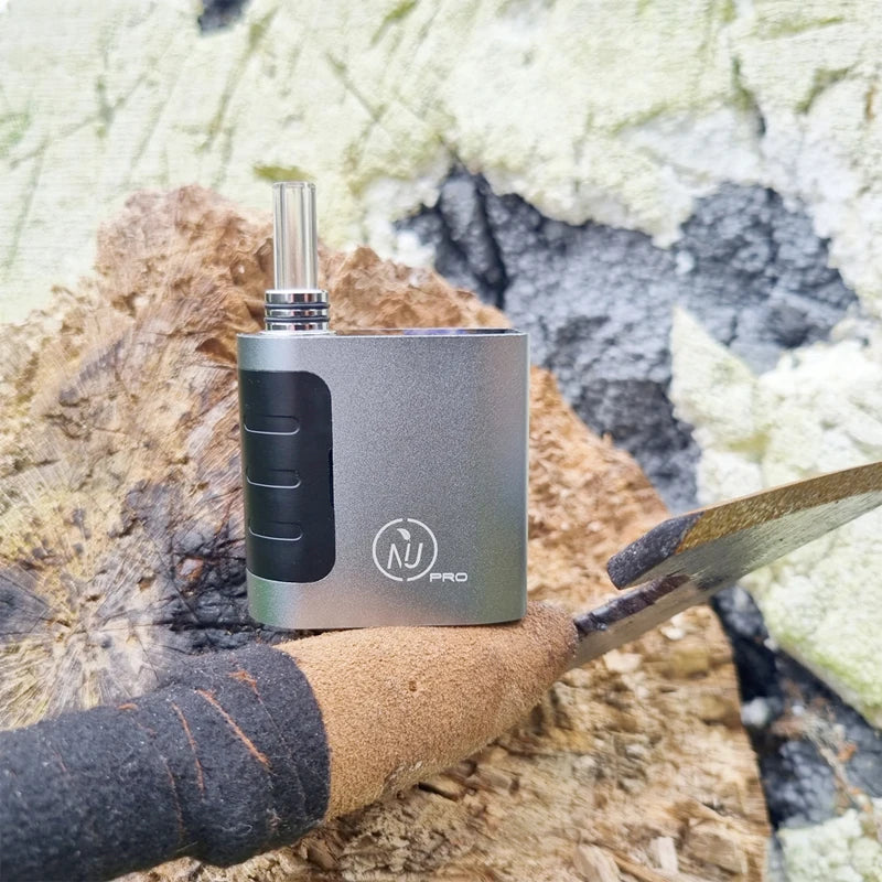 Vaporizzatore originale NIU PRO Dry Herb Vape Batteria incorporata da 1400 mAh Display a LED Mod di controllo della temperatura Sigaretta elettronica