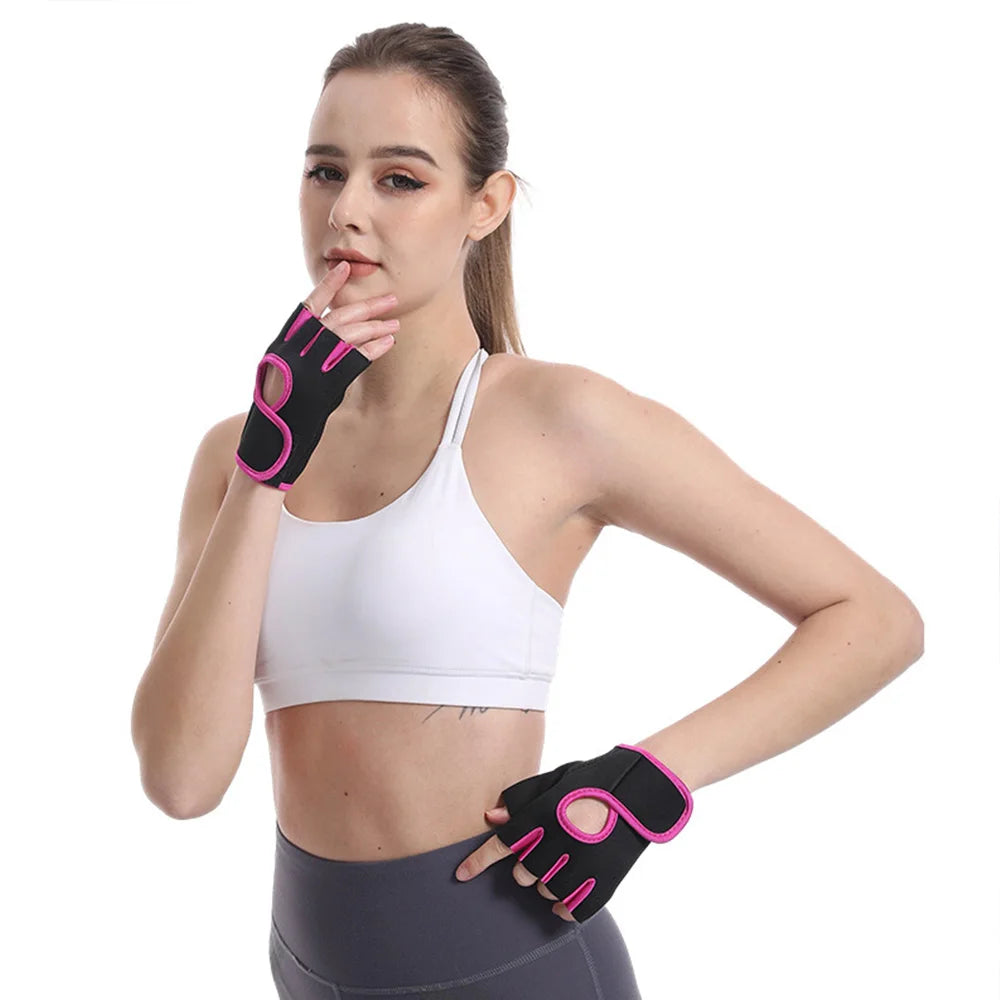 Guanti da palestra Guanti per sollevamento pesi fitness Body Building Training Sport Esercizio Ciclismo Sport Guanto da allenamento per uomo Donna