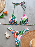 Micro Bikini 2026 Push Up Donna Costumi da Bagno Sexy Set Bikini Brasiliano Perizoma Biquini con Perline Abbigliamento Mare Estivo