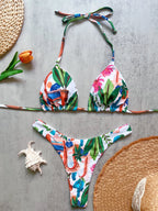 Micro Bikini Push Up Brasiliano con Perline – Estate 2026