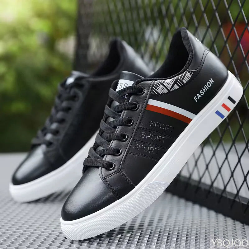 Scarpe da uomo casual sportive di grandi dimensioni per primavera e autunno, nuove, di tendenza, versatili, con fondo piatto, modello 2025