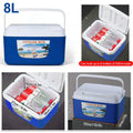 Box Frigo Esterno Isolato 8L Portatile Per Campeggio Picnic All Aperto