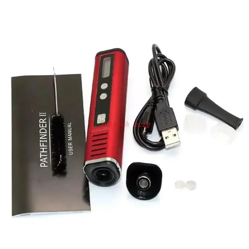 100% originale Pathfinder V2 vaporizzatore per erbe secche TAURUS kit penna Vape a base di erbe LCD schermo visibile controllo della temperatura sigarette elettroniche