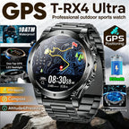 Nuovo Smartwatch GPS T-RX4 Ultra 2026 per Uomo, Posizionamento GPS a 6 Stelle, Impermeabile 10ATM, Batteria 850mAh, Bussola, 170+ Modalità Sportive