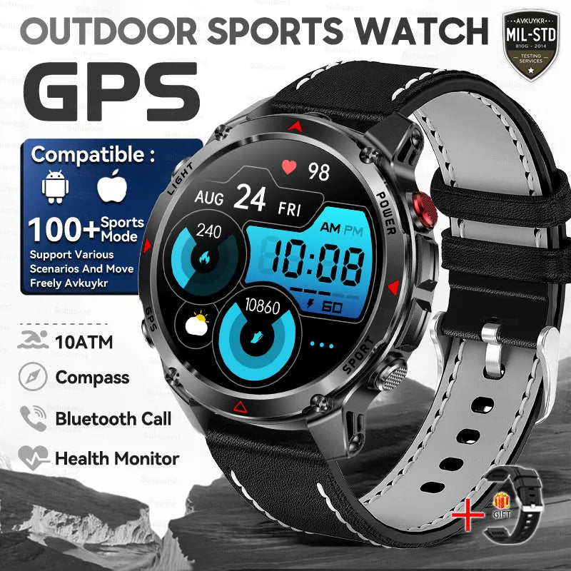 T-Rex 3 Pro Grado Militare AGPS Smart Watch 10ATM Impermeabile Dual-band GNSS Bussola Altimetro AMOLED Swim Sport Smart Watch da uomo