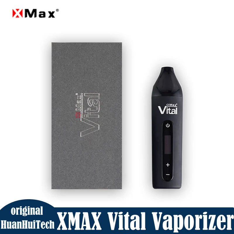 Vaporizzatore originale XMAX VITAL Dry Herb 2550mAh batteria Full Ceramic camera di riscaldamento temperatura regolabile Kit sigaretta elettronica
