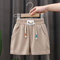 1 pz pantaloncini estivi per bambini ragazzi ragazze tinta unita corto bambino tinta unita pantaloni casual bambini pantaloni corti abbigliamento sportivo capispalla