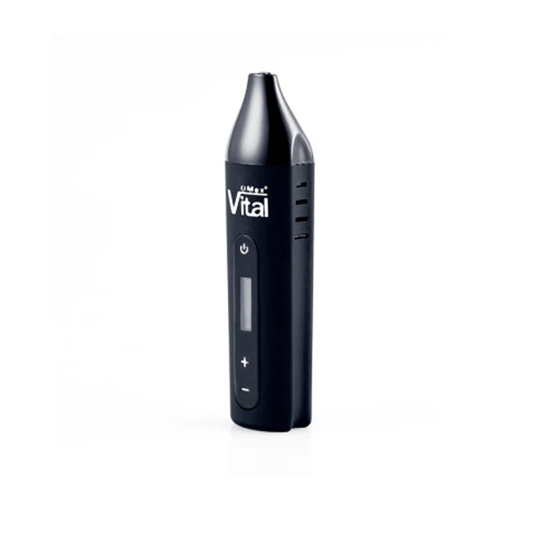 Vaporizzatore originale XMAX VITAL Dry Herb Build in 2550mah 18650 batteria Full Ceramic Heating Chamber schermo OLED TC Vape Pen Kit