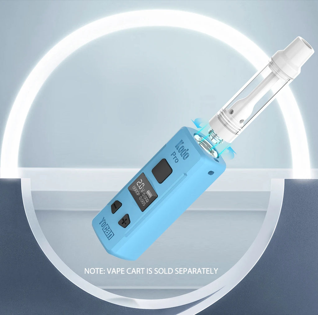 Originale YOCAN Kodo Pro Vape Mod 400mAh Batteria 510 Filo Tensione Regolabile 10s Preriscaldamento Sigaretta Elettronica Vaporizzatore