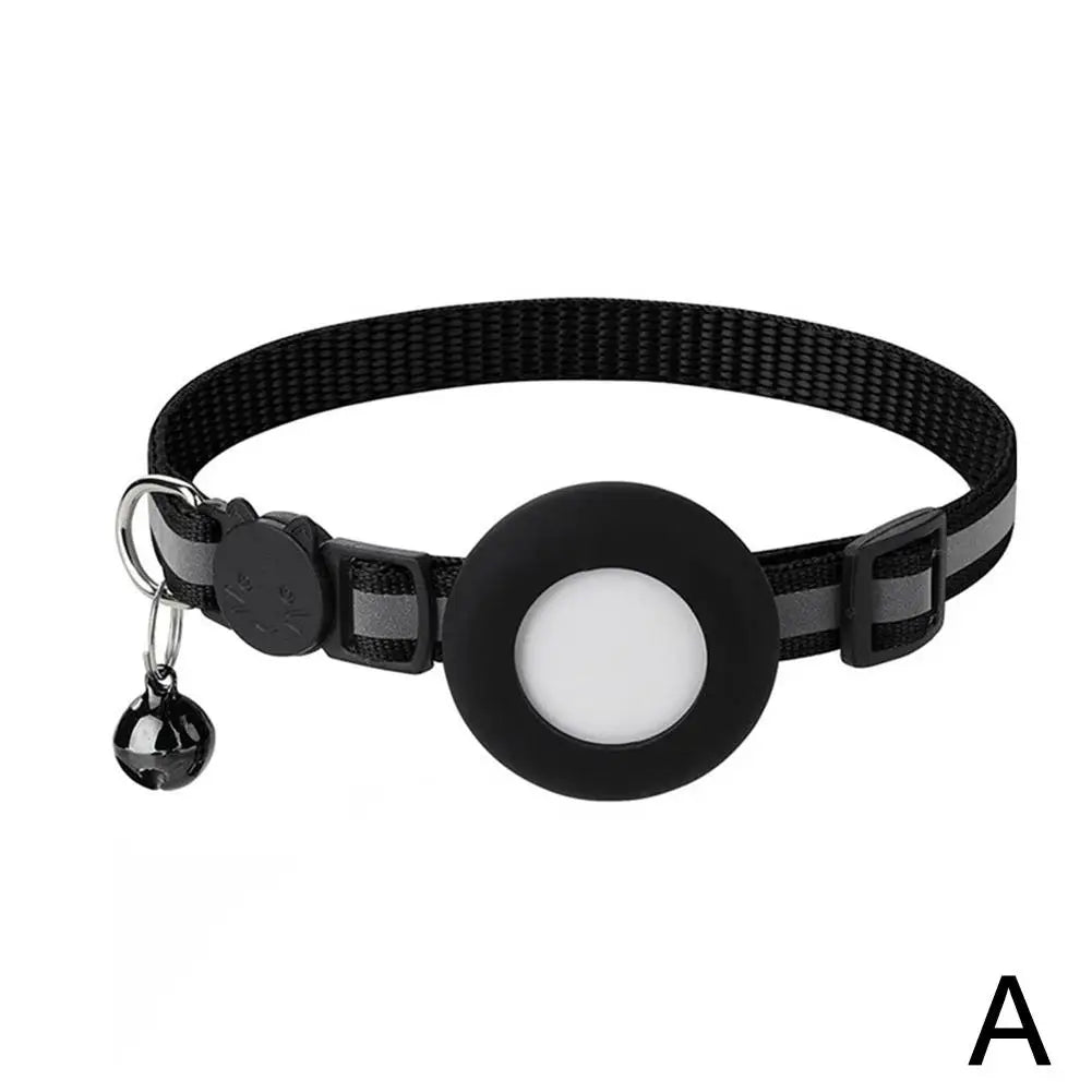 Air Tag Case Collar for Cats with Protective Case Tracker Anti Lost Positioning Reflective Dog Collars Pet Accessories