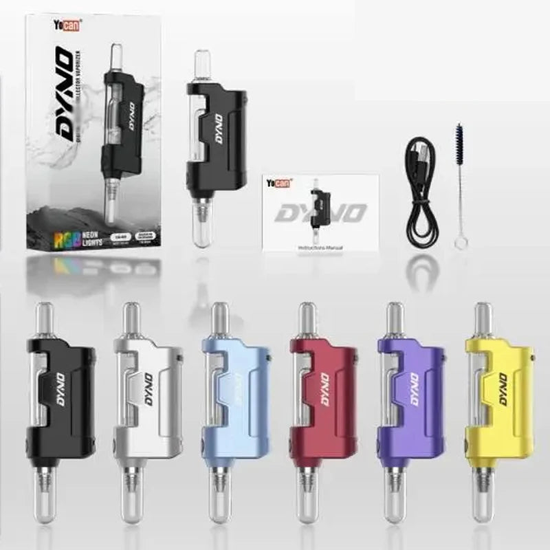 Kit Yocan Dyno originale con batteria da 1000mAh Type-C ricarica sigaretta elettronica vaporizzatore a cera accessorio punta magnetica Vape