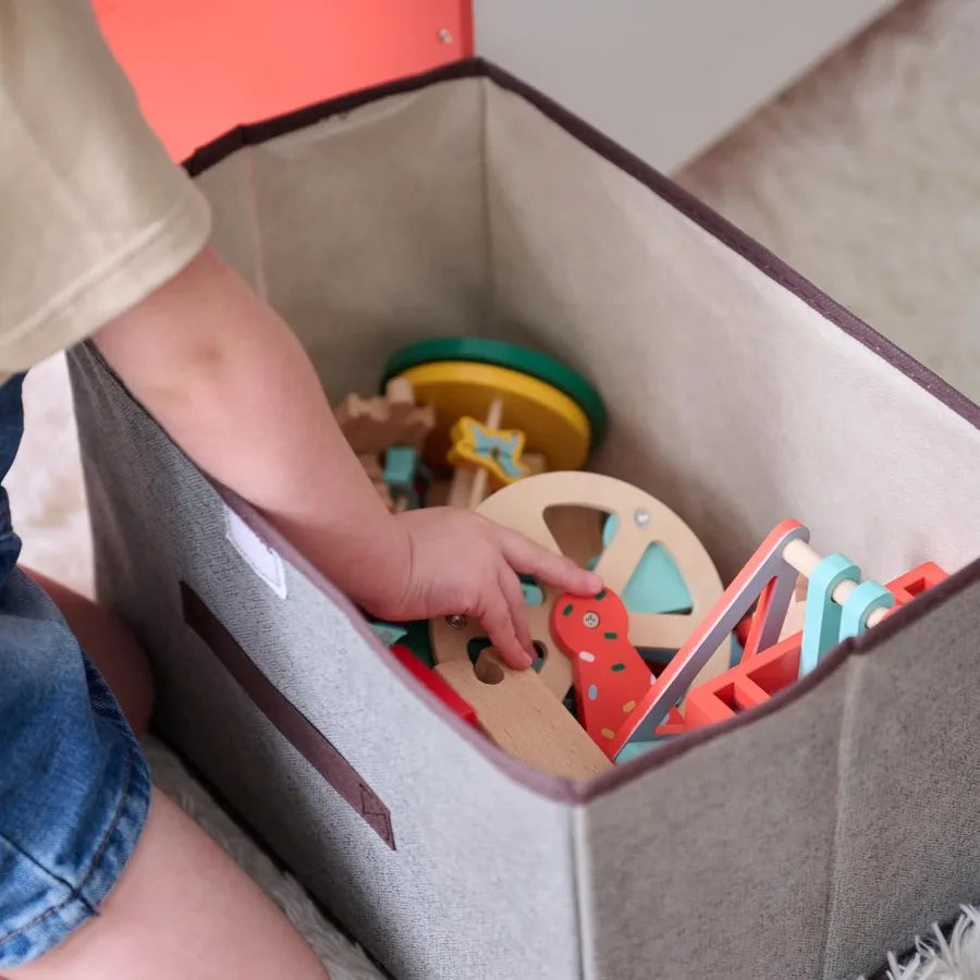 Tavolo da treno in legno – Set da gioco per parco divertimenti a tema carnevale con ruota panoramica, carosello e binario del treno – Giocattolo interattivo per bambini