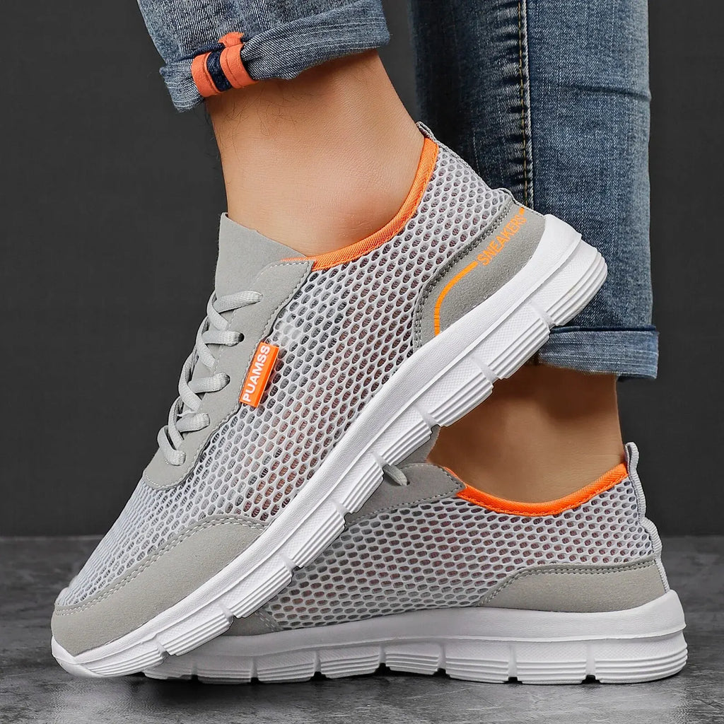 Sneakers da uomo scarpe da corsa estive in rete Sneakers leggere e traspiranti per uomo