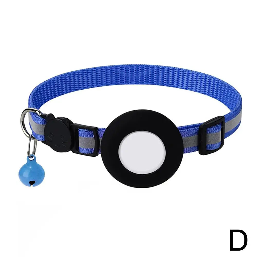 Air Tag Case Collar for Cats with Protective Case Tracker Anti Lost Positioning Reflective Dog Collars Pet Accessories