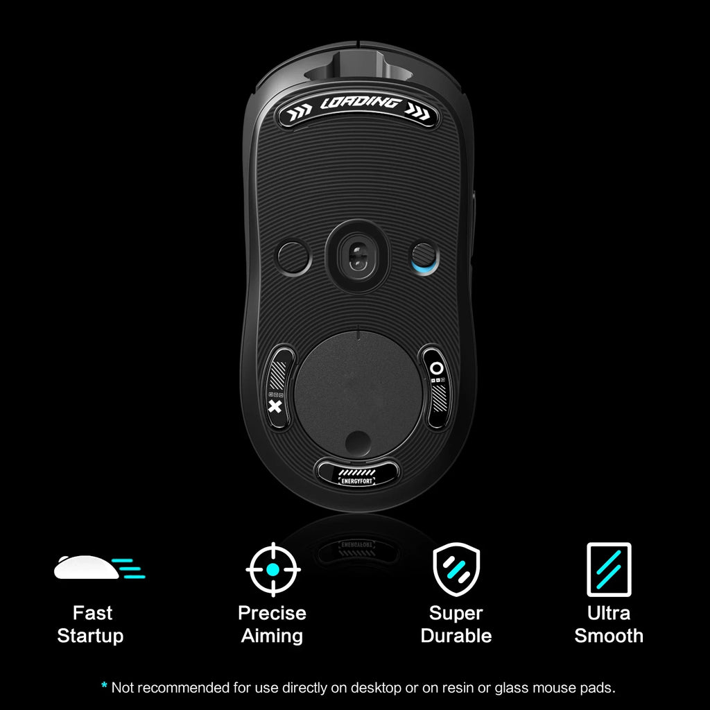 Pattini Per Mouse Con Superficie Morbida E Durevole Per Logitech G PRO Wireless