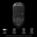 Pattini Per Mouse Con Superficie Morbida E Durevole Per Logitech G PRO Wireless