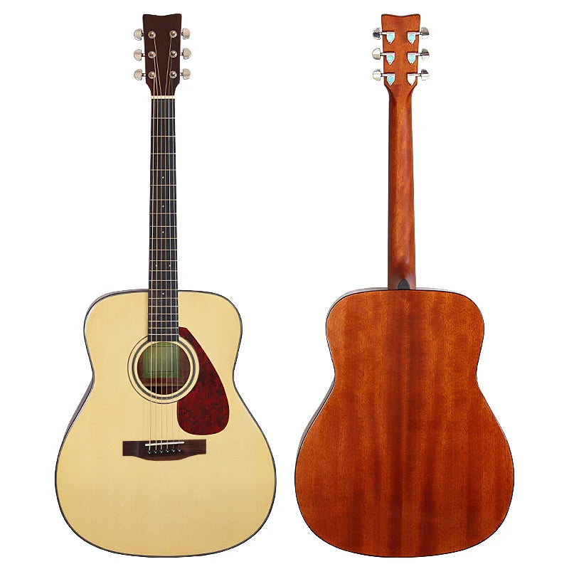 Chitarra acustica elettrica da 40 pollici a 6 corde Colore naturale Colore marrone Chitarra folk di alta qualità con parte superiore in legno massello di abete rosso