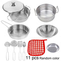 Set da cucina Fai finta di giocare Giocattolo da cucina simulato Set da gioco di ruolo per bambini Set da cucina Regalo educativo per bambini Ragazze Ragazzo