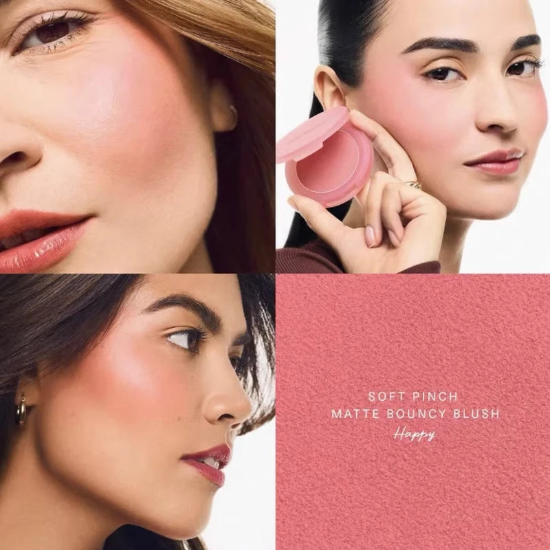 Set di blush Rare Beauty: Blush liquido effetto purè di patate, Blush in polvere che esalta il colore della pelle, con texture fine, facile da applicare e sfumare.