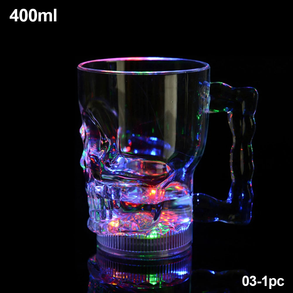 Nuova tazza lampeggiante vino birra Whisky tazza acqua bevanda bicchiere LED automatico incandescente tazza partito forniture Decorative
