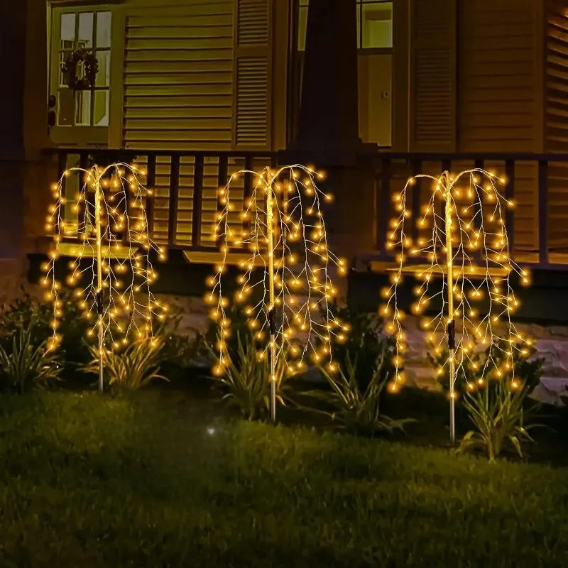 Decorazioni da giardino impermeabili per esterni adatte per cortili, vialetti, giardini, raduni, campeggio, luci decorative