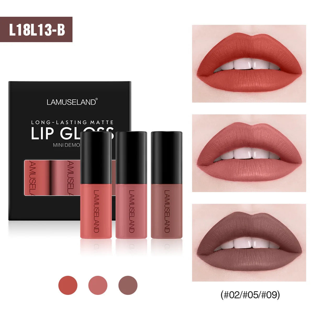 Mini 12 colori lucidalabbra liquido impermeabile antiaderente 24 ore di lunga durata velluto opaco rossetto lucidalabbra trucco cosmetico cura