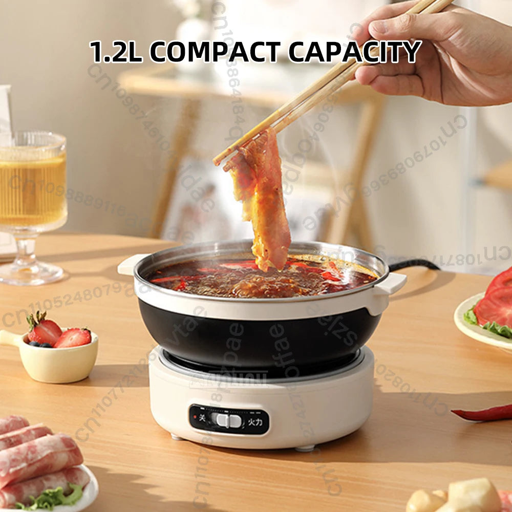 Kitchen Split Electric Pot Durable Stainless Steel Food Grade Material Fast Heating Cooker Casa E Cozinha