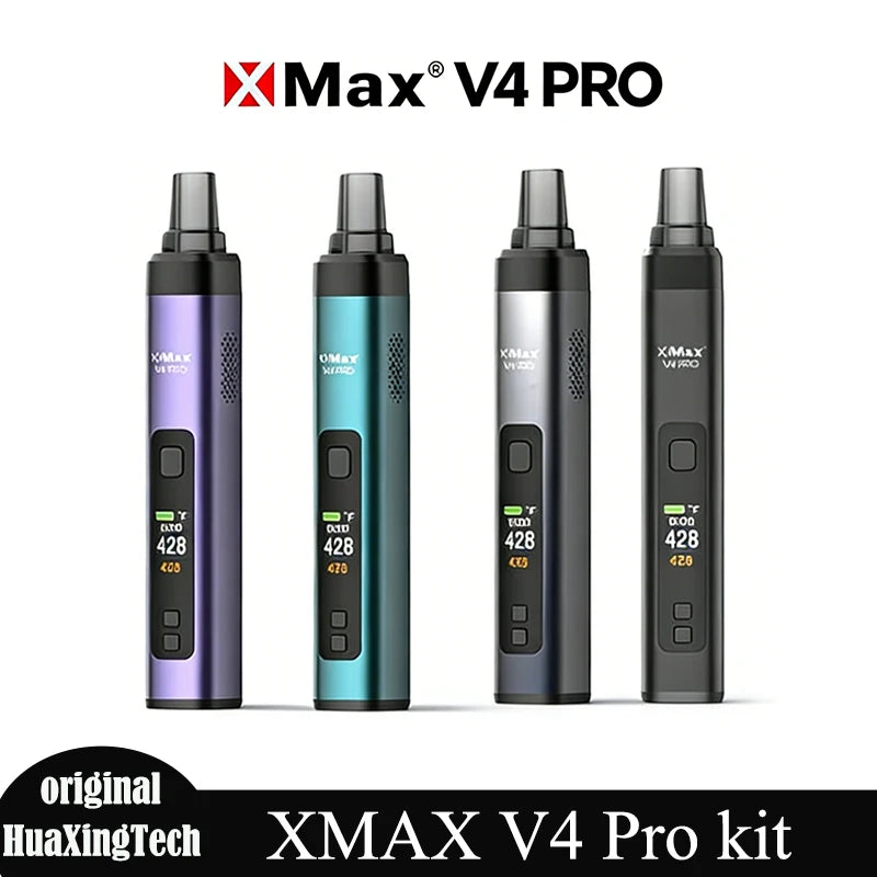 NUOVO Kit Vaporizzatore per Erbe Secche 2-in-1 XMAX V4 Pro Originale, 2600mAh, Riscaldamento a Convezione, Sigaretta Elettronica vs XMAX V3 Pro Vape Pen