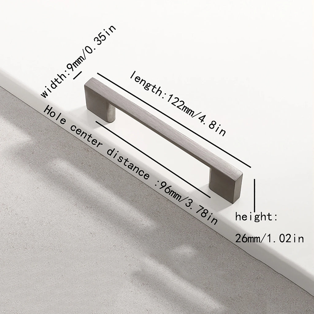 American modern minimalist style cabinets, drawers, wardrobes, furniture, hardware handles, aluminum alloy door handles
