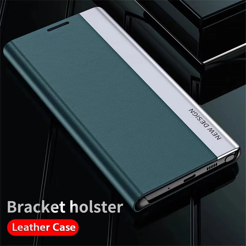 Custodia a libro in pelle di lusso per Samsung Galaxy S26 S25 S24 S23 S22 S21 S20 Ultra Plus Edge S23 S21 S24 FE Note 20 Ultra con funzione stand