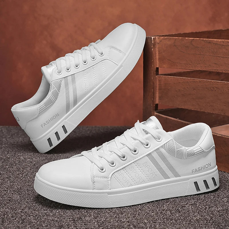 Nuove Sneakers Versatili e di Tendenza per Uomo, Scarpe Sportive Casual a Profilo Basso, Impermeabili, Antiscivolo, Resistenti all'Usura, Scarpe Leggere con Suola Morbida per il Pendolarismo Quotidiano