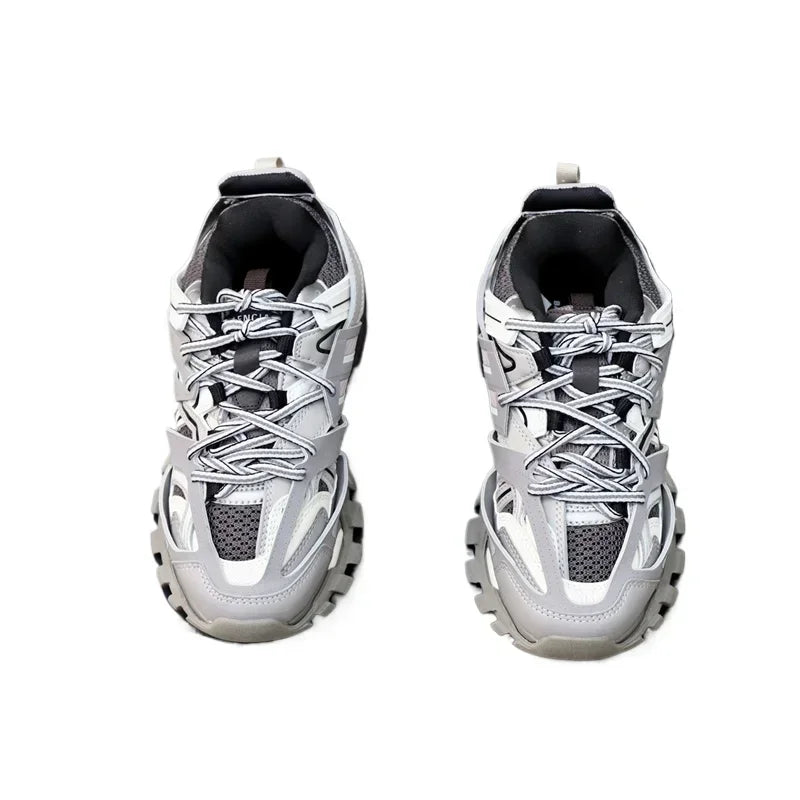 Scarpe Casual da Uomo in Pelle di Vitello di Alta Qualità, Design di Lusso con Borchie, Versatili e alla Moda, con Lacci e Suola Piatta