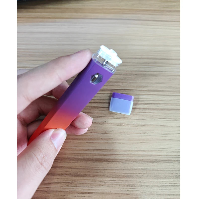 10-100 pz Vape Pen Kit 280 mah Ricaricabile Bobina di Ceramica Vuota 1.0 ml Capacità Caricatore USB Batteria E Sigarette Vaporizzatore
