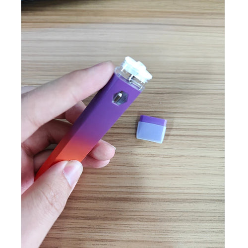 10-100 pz Vape Pen Kit 280 mah Ricaricabile Bobina di Ceramica Vuota 1.0 ml Capacità Caricatore USB Batteria E Sigarette Vaporizzatore