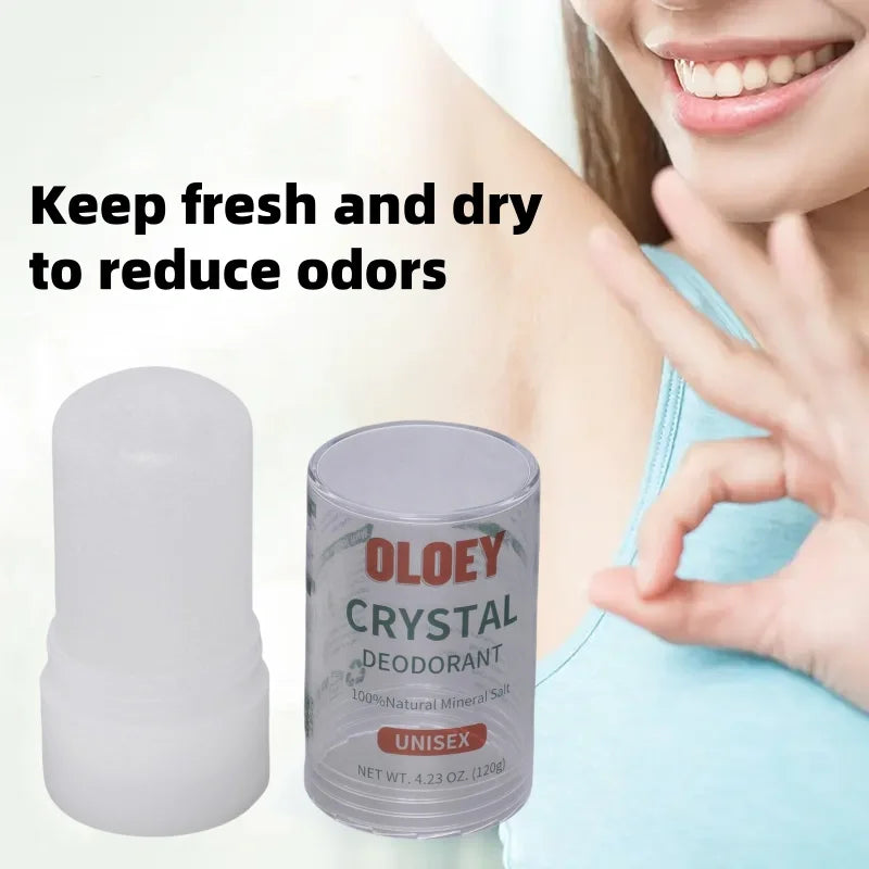 120g Alum For Shave Shaver Body Odor Remover Antiperspirant Stick Alum Stick Deodorant Alum Crystal Deodorant Remove Underarm