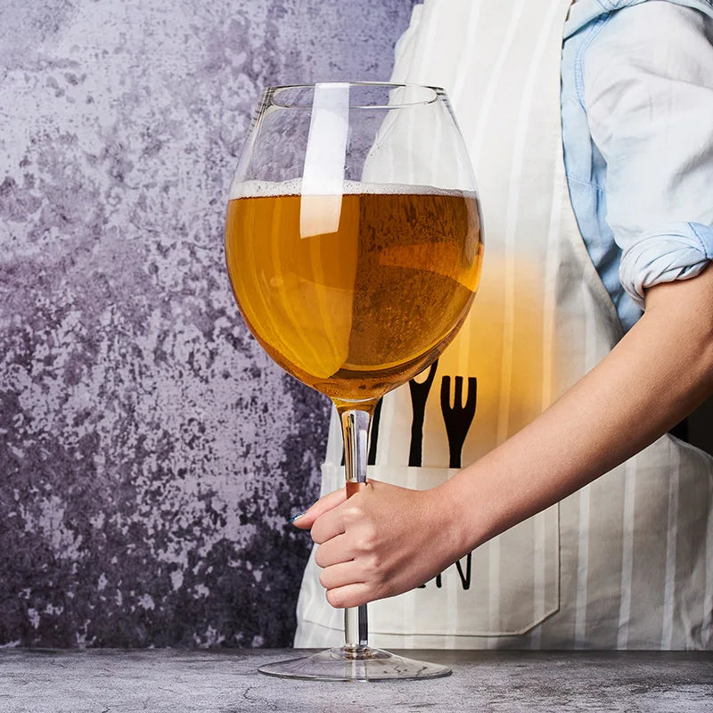 Parodia creativa di bicchieri da birra grandi da 3200 ml di bicchieri da vino di grande capacità Bicchieri alti giganti