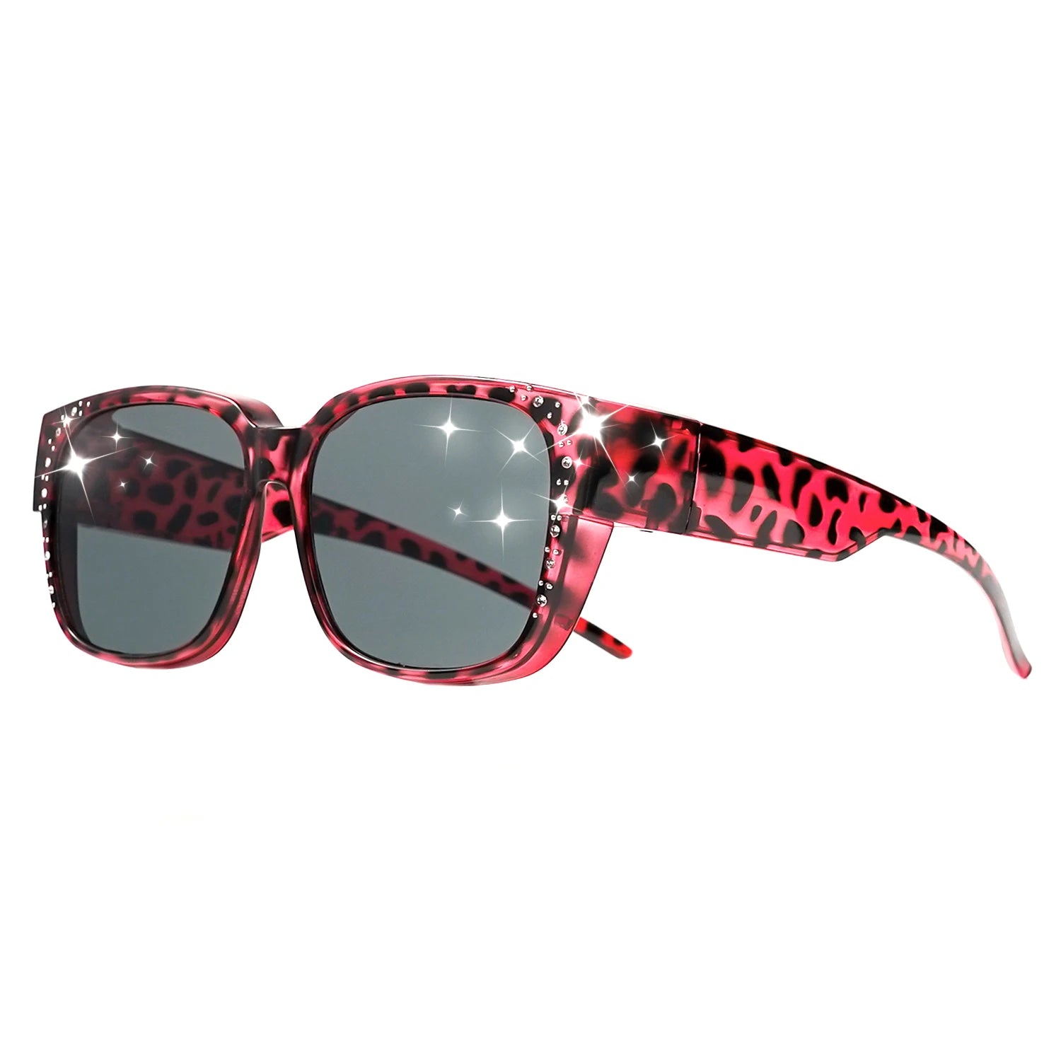 Oversized Square Fashion Sunglasses - Decorative Lenses for Fashion & Style, Stylish Eyewear, Elegant Eyewear