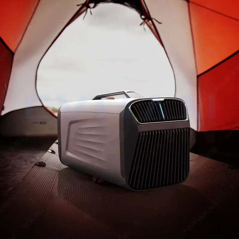 Condizionatore d'aria portatile, climatizzatore mobile per camper, tenda, camion, parcheggio, esterni, auto, campeggio, 220V R290/R134a 5200Btu