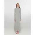Spring Muse Lana Merino Abito A Linea Con Colletto Polo In Vita Stringata Donna