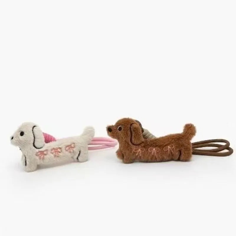 Portachiavi con bassotto animale dolce cartone animato, pendenti, accessori per cani, abbigliamento, borse, bambole, accessori, piccoli regali