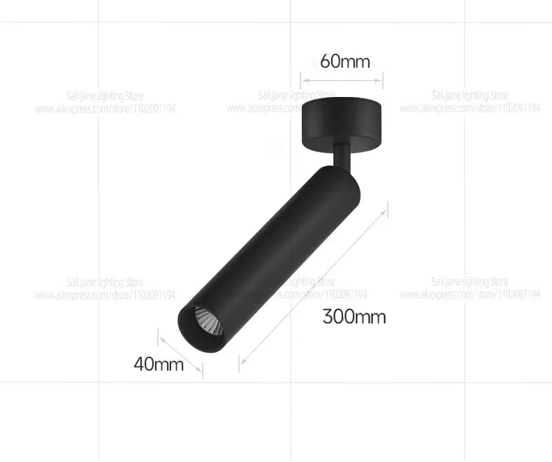 LED Ceiling Light Clothing Store Spotlight Restaurant Coffee Shop Decorative Light Kitchen Bedroom Ceiling Indoor Lighting