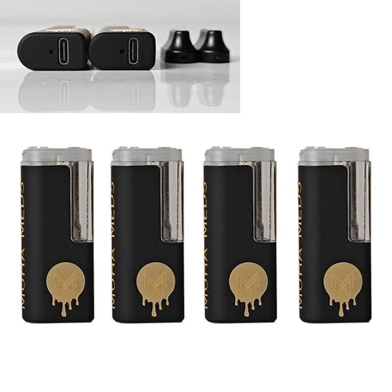 Confezione regalo Packwoods X Runtz 1.0ml e Muha Meds 2.0ml Vape Pen 380mah Cartuccia vuota Sigarette elettroniche ricaricabili Vaporizzatore