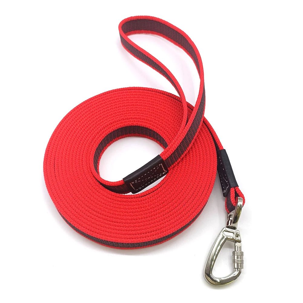 Big Dog Long Leash 10M 5M 3M 2M Non-Silp Anti Escape Training Traction Rope 3 2 Meters Medium Large Pet Durable Nylon Leashes