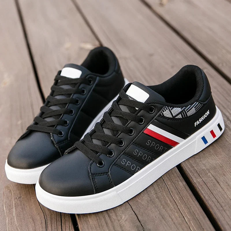 Sneakers Casual da Uomo 2026: Nuove Scarpe Bianche alla Moda con Lacci, Comode per Studenti, Sportive, Taglie Grandi, Vulcanizzate - Zapatillas De Hombre