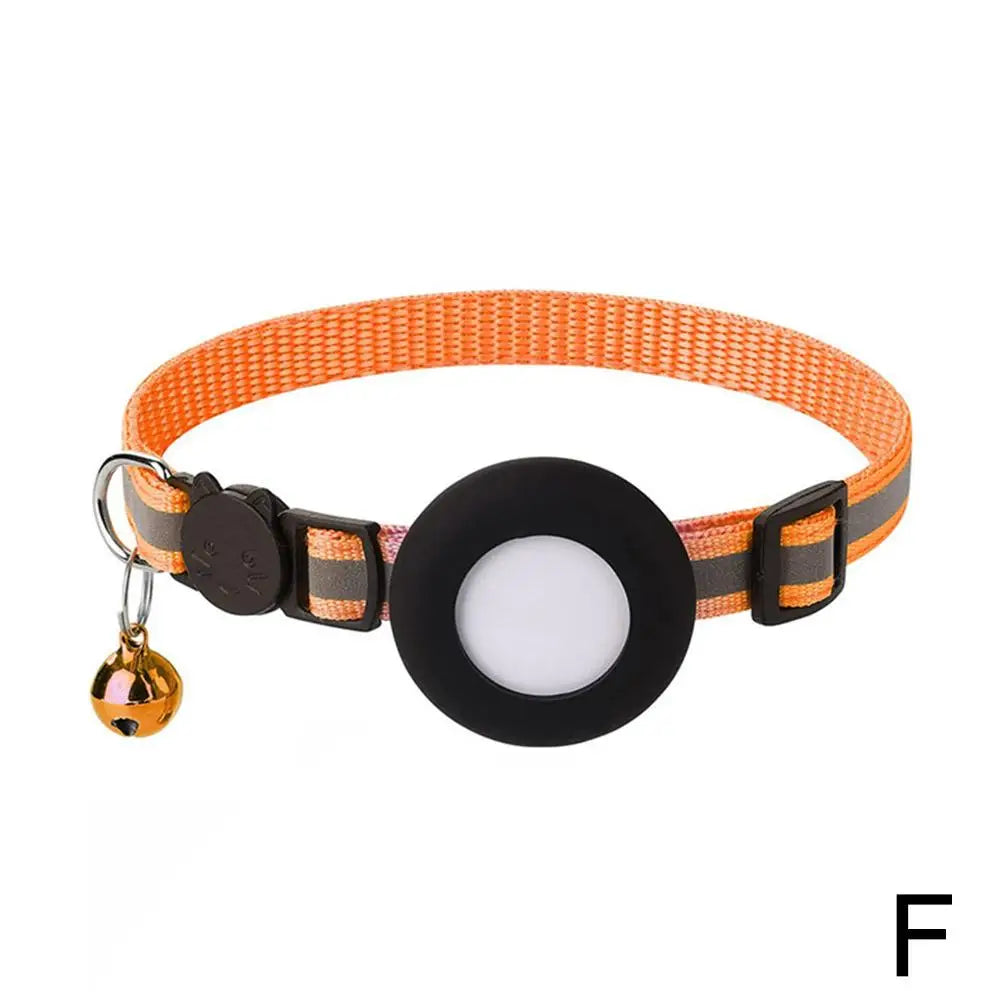 Air Tag Case Collar for Cats with Protective Case Tracker Anti Lost Positioning Reflective Dog Collars Pet Accessories