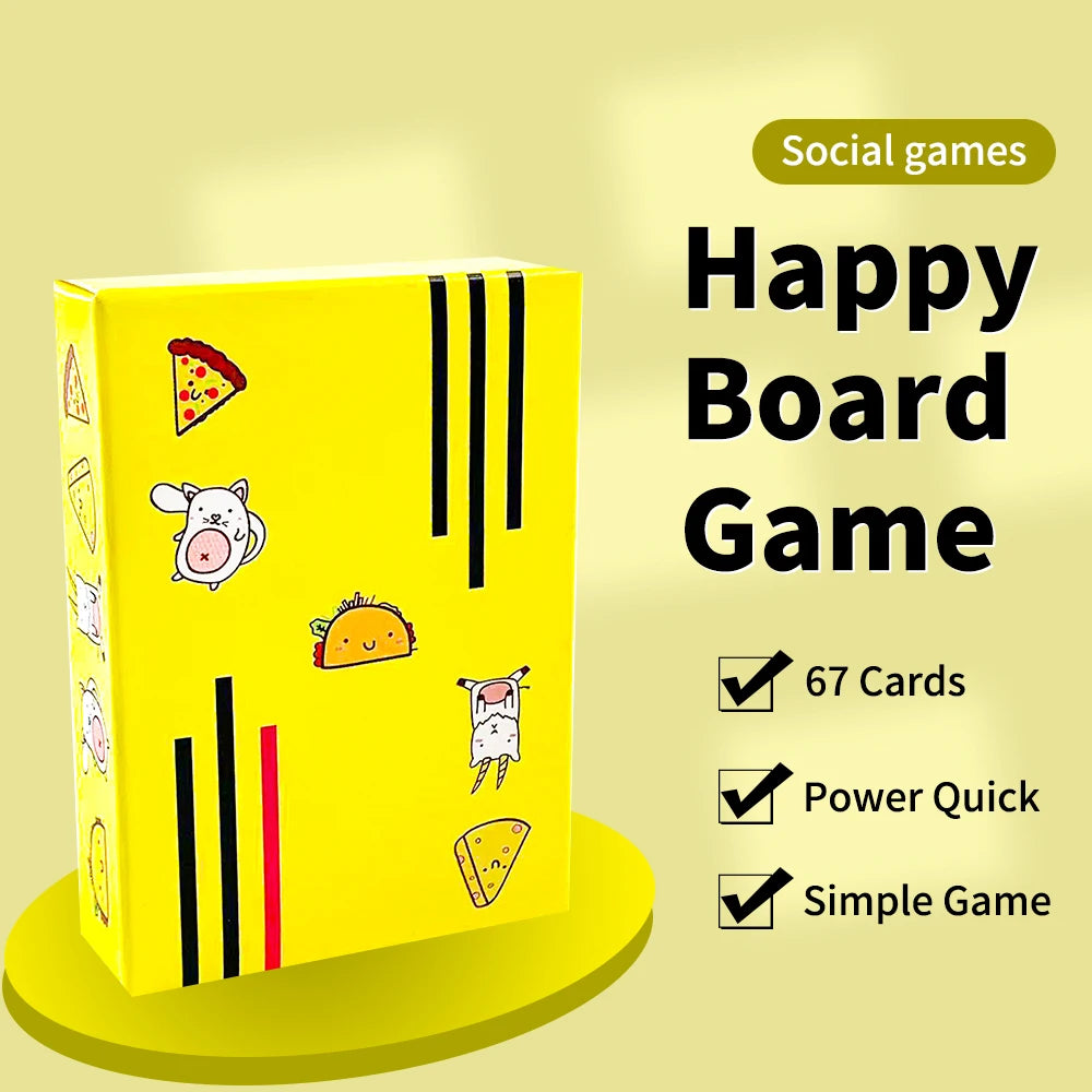 Gioco di carte Gioco da tavolo per feste Adulti e famiglie Raccolta Giochi da tavolo per feste Famiglia e amici Giocattoli per feste Un gioco da tavolo interattivo