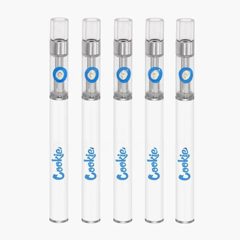 Ricaricabile Cookie Vape Pen Starter kit E sigarette penne 0.8ML cartuccia vuota 320mAh batteria vetro olio denso vaporizzatore Vaper