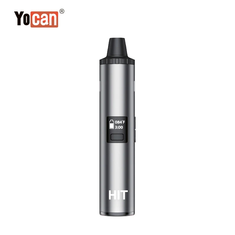 Originale Yocan Hit Kit vaporizzatore per erbe secche E Cigs Type-C OLED 1400mAh camera di riscaldamento in ceramica Herbva Xmax Vane Herbal Vape Pen