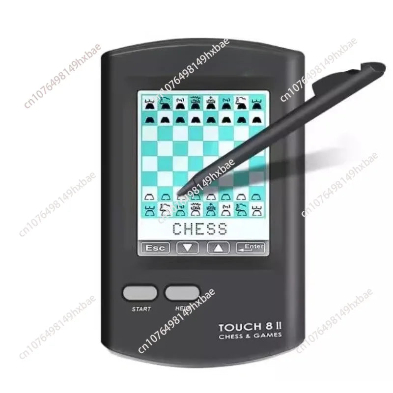 Set di scacchi con scacchiera elettronica intelligente AI per imparare e giocare a scacchi, regalo puzzle genitore-figlio